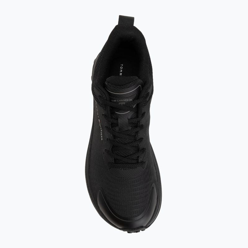 Herren Schuhe Tommy Hilfiger The Canyon X Knit triple black 5