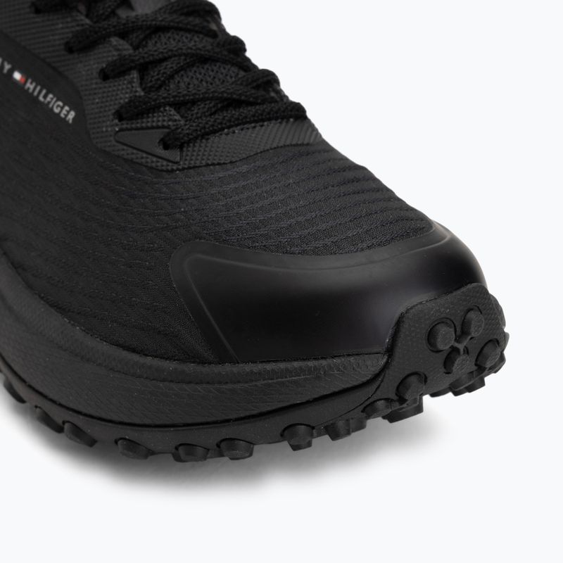 Herren Schuhe Tommy Hilfiger The Canyon X Knit triple black 7