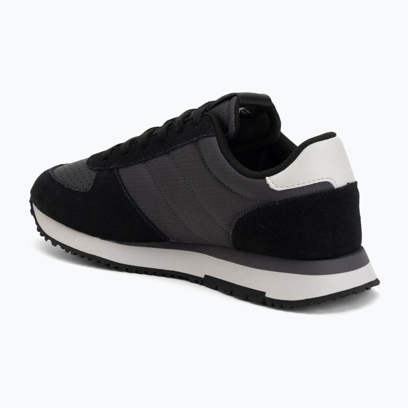 Herren Schuhe Tommy Jeans Runner Flag Mix washed black/stratus grey 3