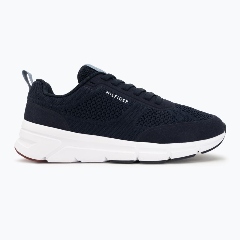Herren Schuhe Tommy Hilfiger Light Knitted navy blue 2