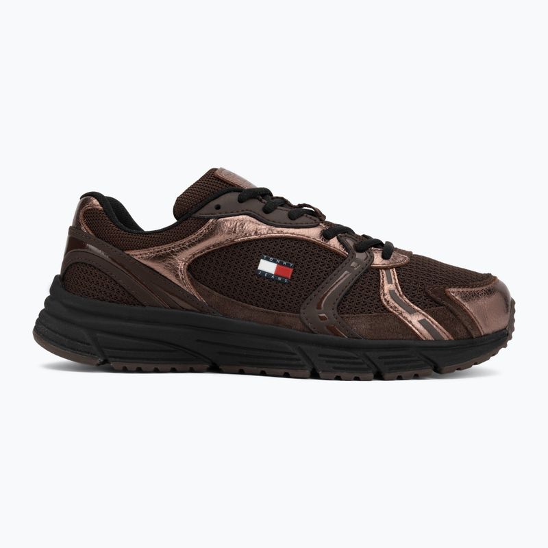 Damen-Schuhe Tommy Hilfiger TJW Modern Runner Metallics fondant brown 2