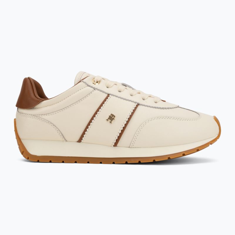 Damen-Schuhe Tommy Hilfiger Th Premium Casual Runner beige allover 06 2
