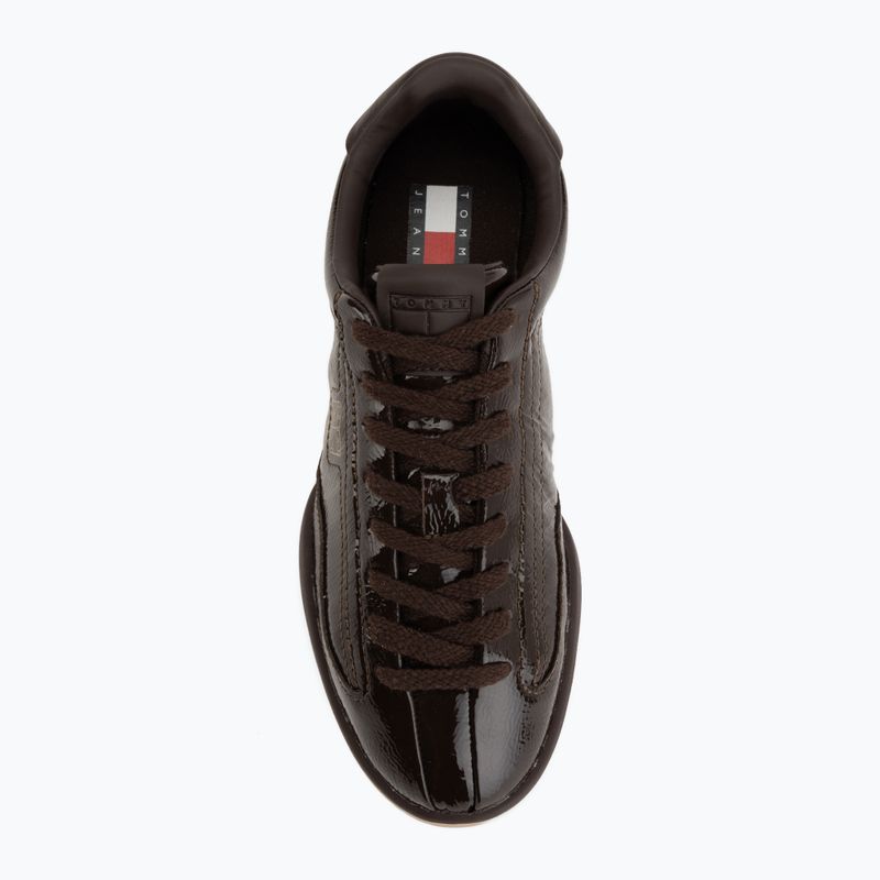 Damen-Schuhe Tommy Hilfiger Tj Low Runner Soft Naplak fondant brown 5