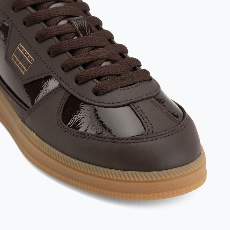 Damen-Schuhe Tommy Hilfiger The Greenwich Edge Soft Naplak fondant brown 7