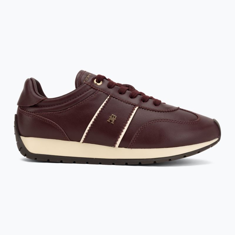Damen-Schuhe Tommy Hilfiger Th Premium Casual Runner oxblood 2