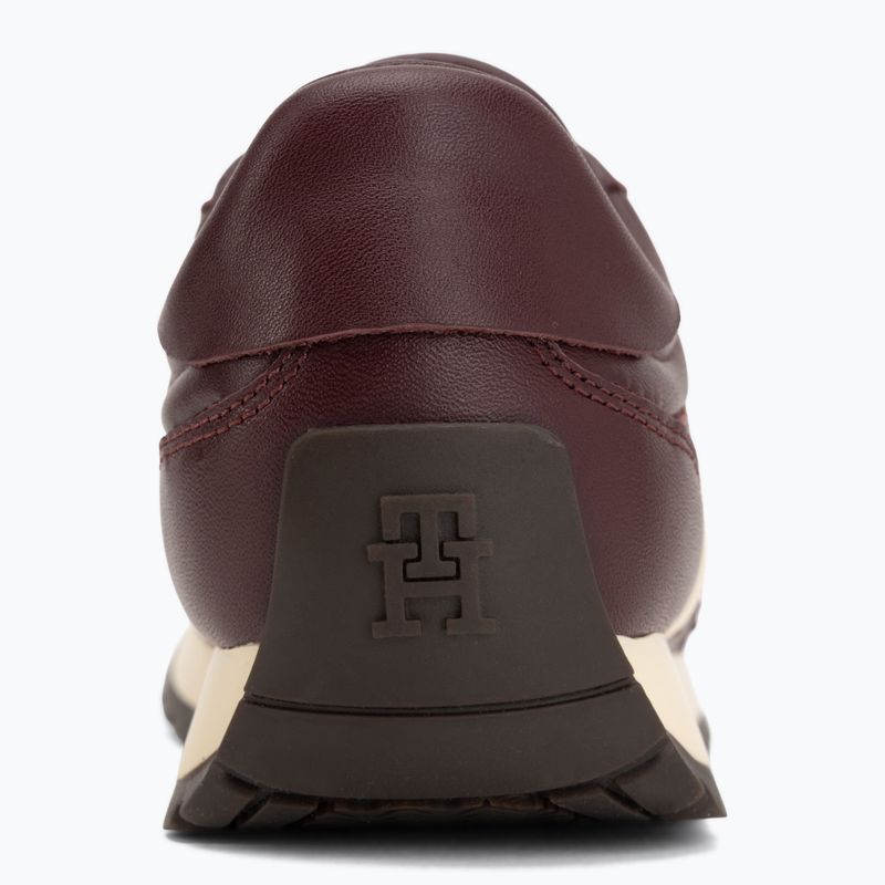 Damen-Schuhe Tommy Hilfiger Th Premium Casual Runner oxblood 6