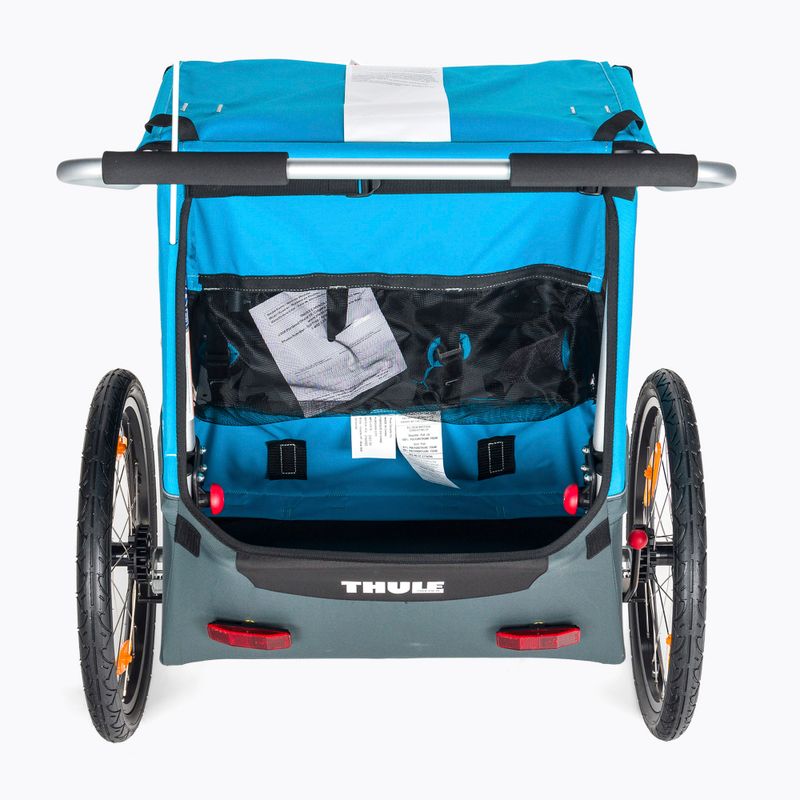 Thule Coaster XT Fahrradanhänger+Kinderwagen blau 10101806 4