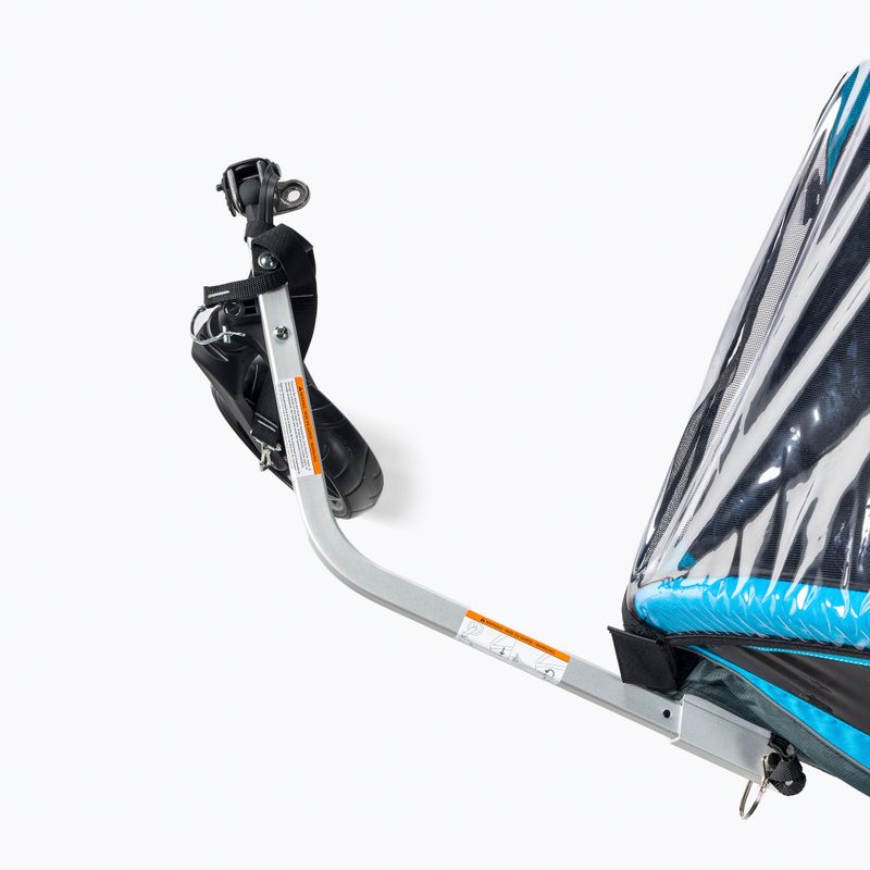 Thule Coaster XT Fahrradanhänger+Kinderwagen blau 10101806 6