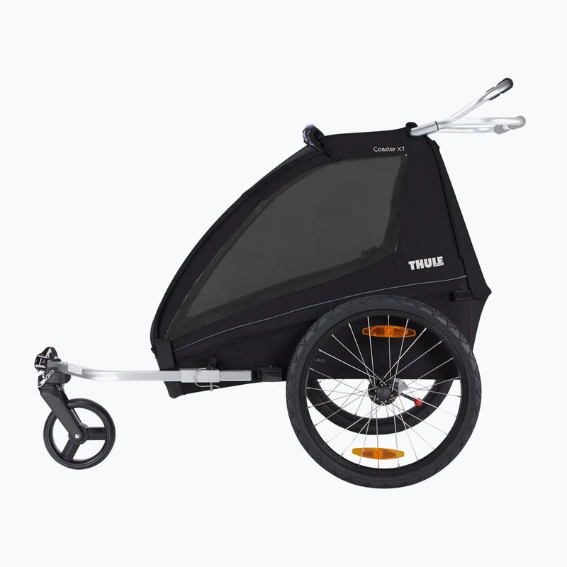 Thule Coaster XT Bike Trailer+Stroll Zwei-Personen-Fahrradanhänger schwarz 10101810 2