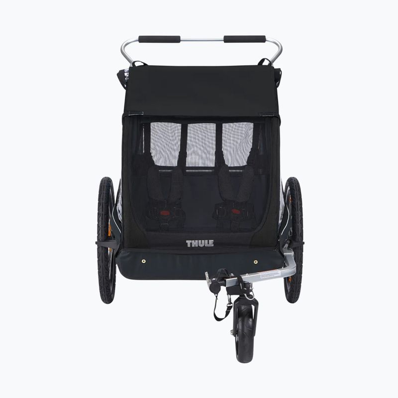 Thule Coaster XT Bike Trailer+Stroll Zwei-Personen-Fahrradanhänger schwarz 10101810 3