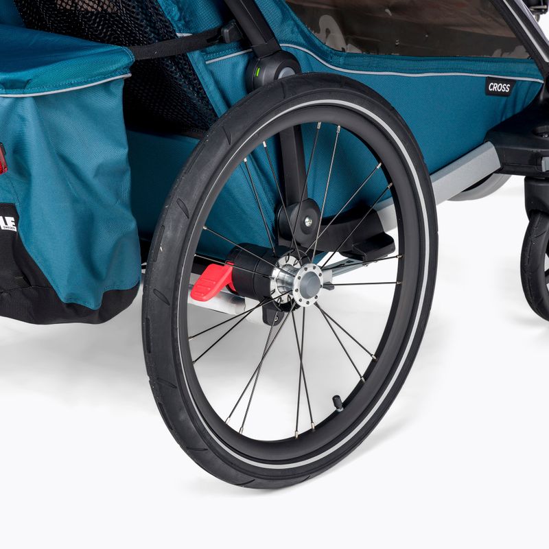 Thule Chariot Cross Doppel-Fahrradanhänger blau 10202023 6