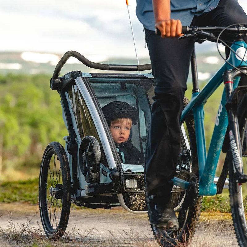 Thule Chariot Cross Doppel-Fahrradanhänger blau 10202024 7