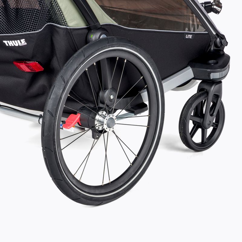 Thule Chariot Lite Zwei-Personen-Fahrradanhänger grün 10203022 5