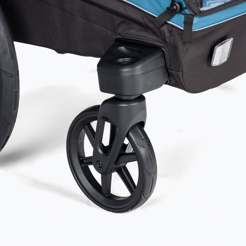 Thule Courier Zwei-Personen-Fahrradanhänger blau 10102001 5