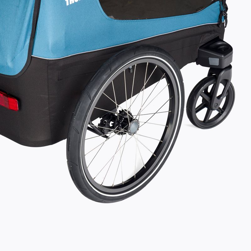 Thule Courier Zwei-Personen-Fahrradanhänger blau 10102001 6