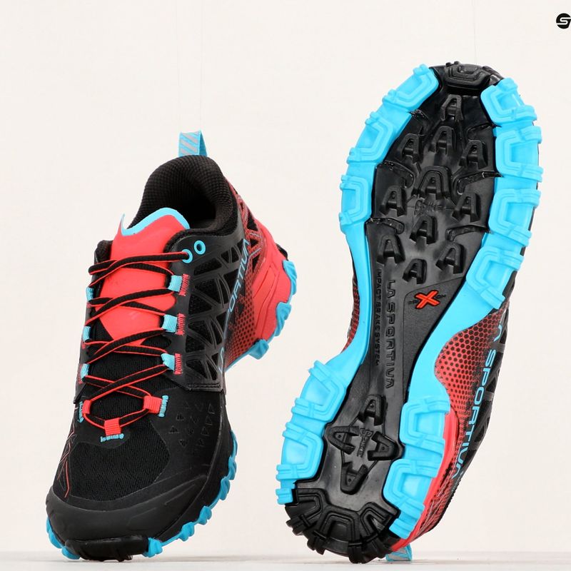 La Sportiva Bushido II GTX schwarz/hibiskus Damen Laufschuh 11