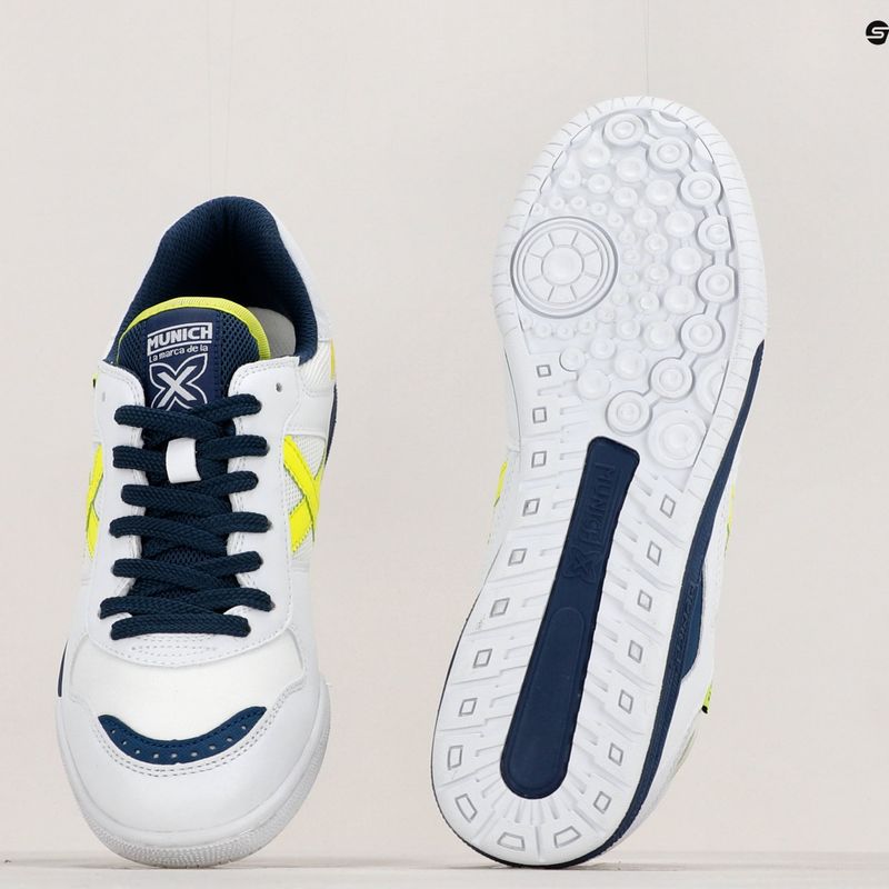 MUNICH Continental V2 blanco Fußballschuhe 14