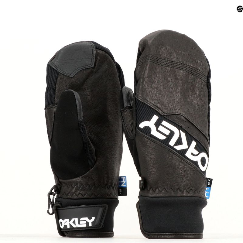 Oakley Factory Winter Mittens 2.0 Blackout Snowboard-Handschuh 3