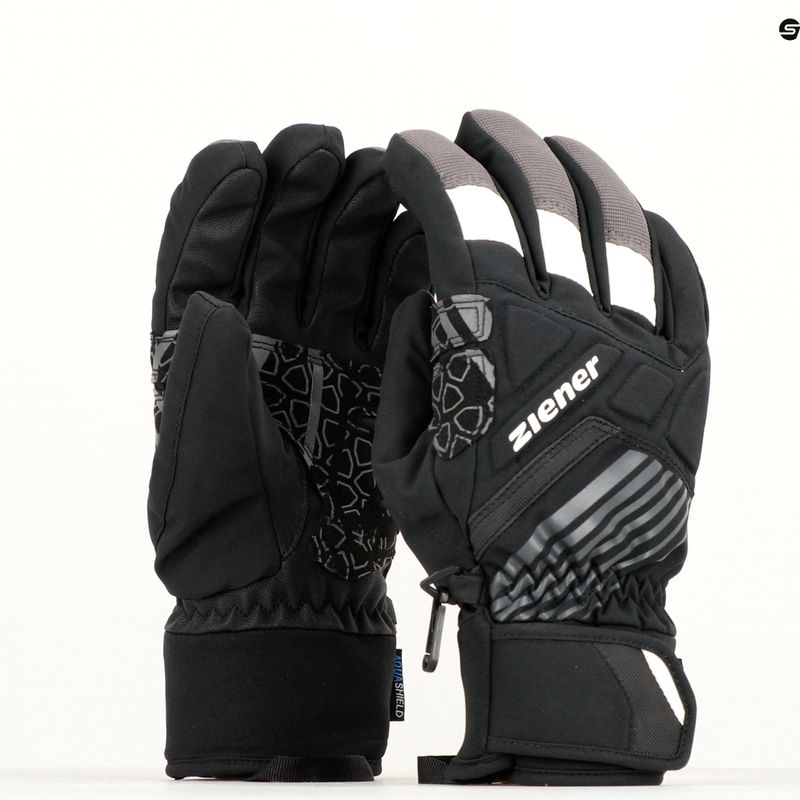 Ziener Genrix AS Skihandschuh schwarz 3