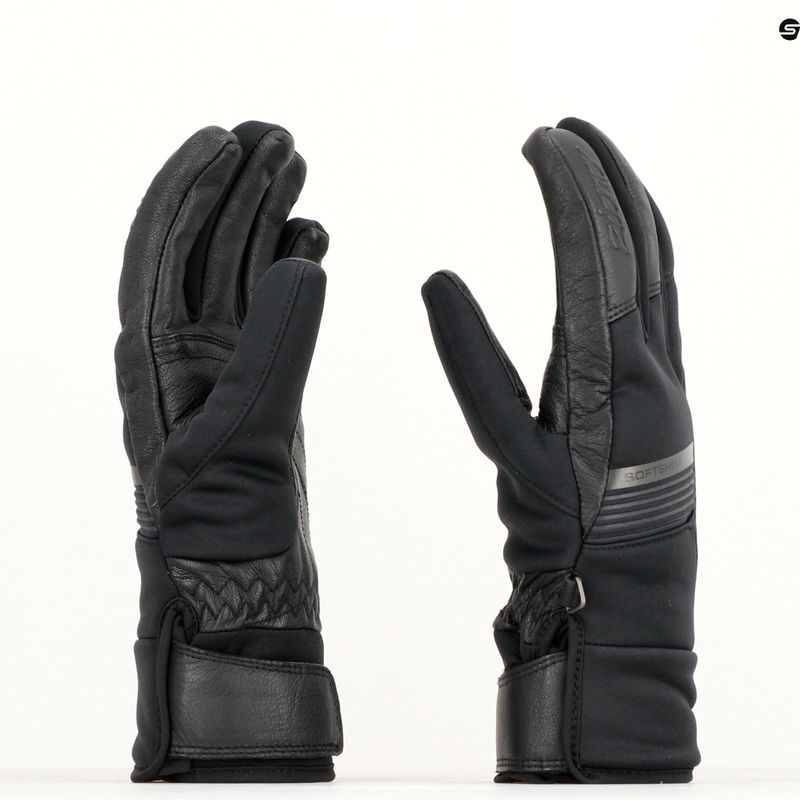 Damen-Skihandschuhe ZIENER Kleo WS schwarz 3