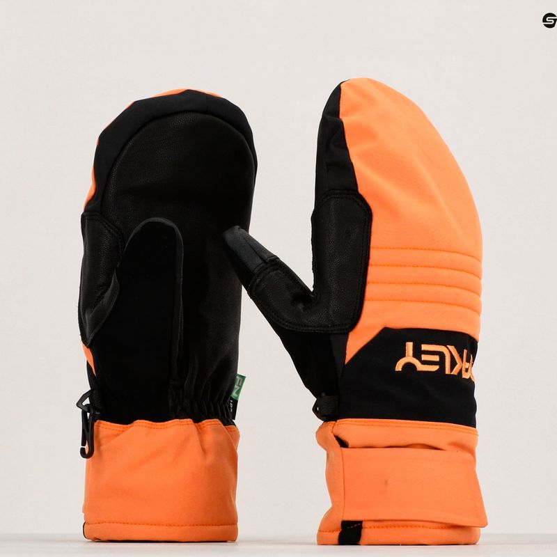 Oakley B1B Mittes weich orange Snowboard-Handschuh 8