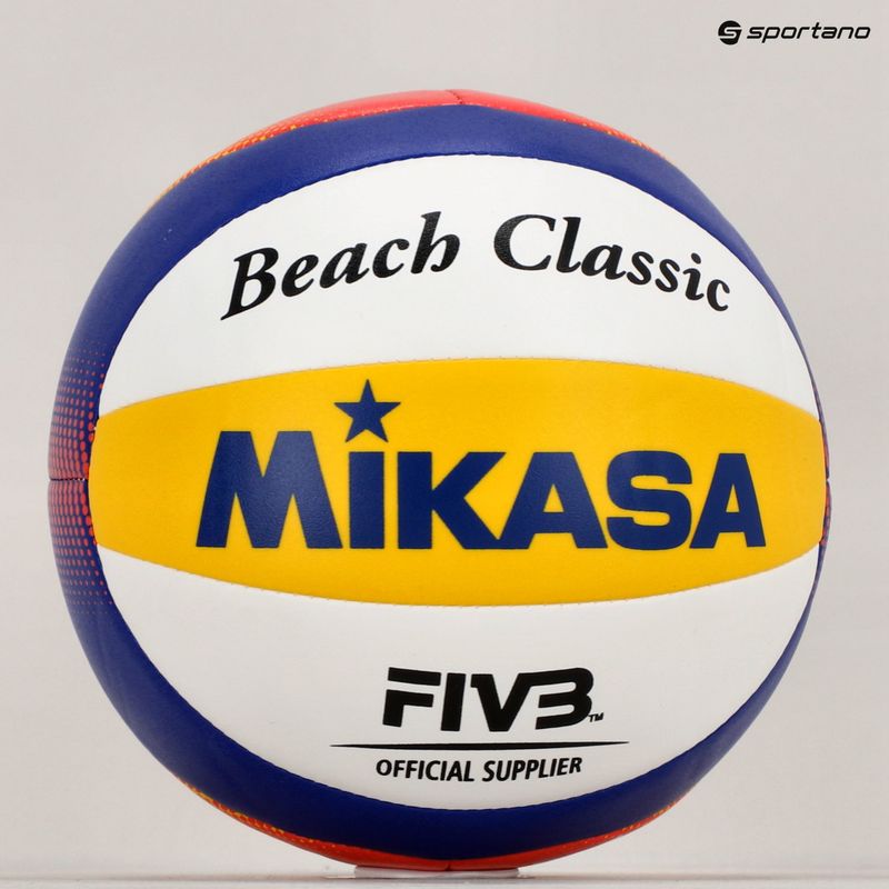 Mikasa Volleyball BV1.550C weiß/blau/gelb/orange Größe 1.5 5