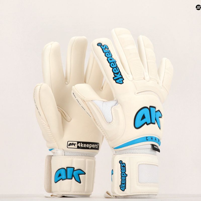 4Keepers Champ Aqua VI Torwarthandschuh weiß 12