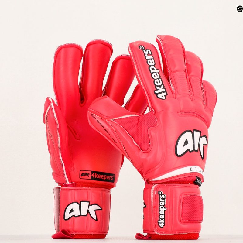 4Keepers Champ Farbe Rot VI Torwarthandschuhe rot 5