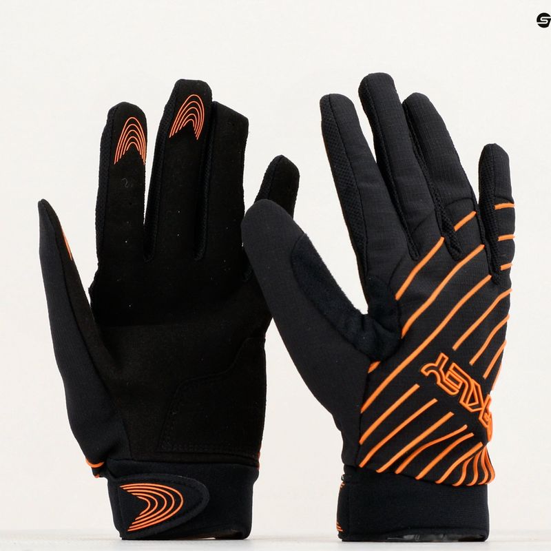 Oakley Drop In Mtb Glove 2.0 Herren Radhandschuhe schwarz und orange FOS901323 3