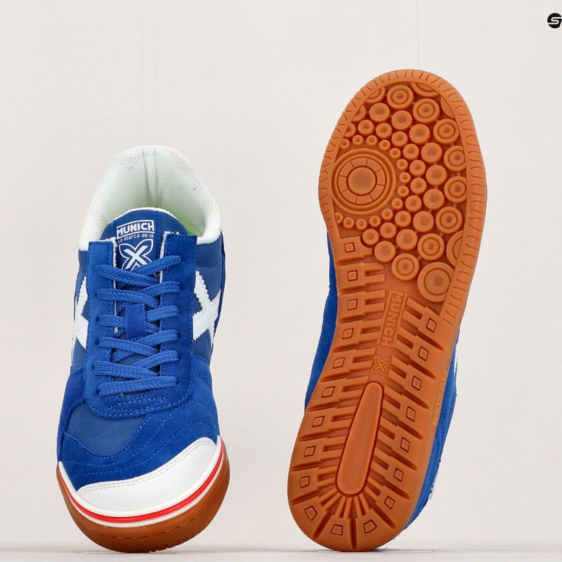 MUNICH Gresca marineblaue Fußballschuhe 13