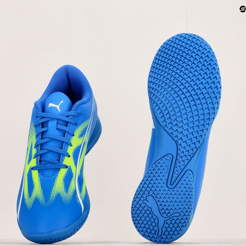 PUMA Herren Fußballschuhe Ultra Play It ultra blau/puma weiß/pro grün