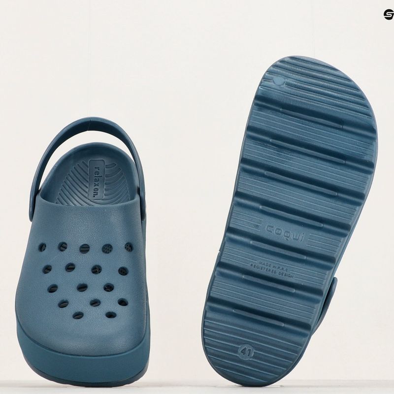 Coqui Niko petrolfarbene Sandalen für Männer 14