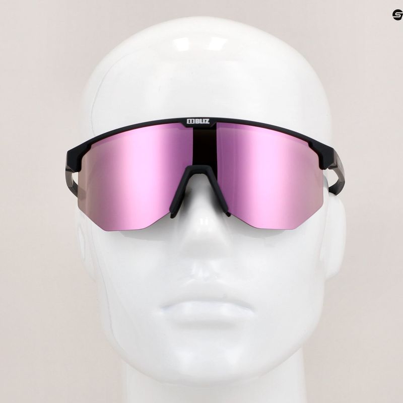 Bliz Hero S3 matt schwarz/braun rosa multi Fahrradbrille 10