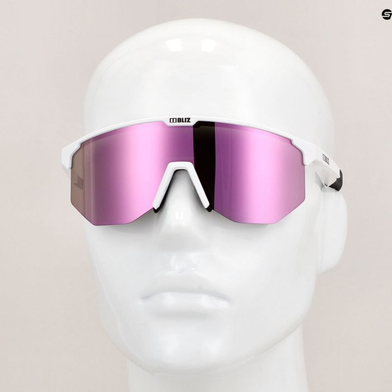 Bliz Hero S3 matt weiß/braun rosa multi Fahrradbrille 13