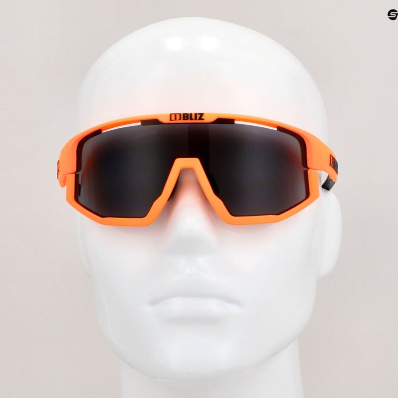 Bliz Vision S3 matt neon orange/rauch Fahrradbrille 11