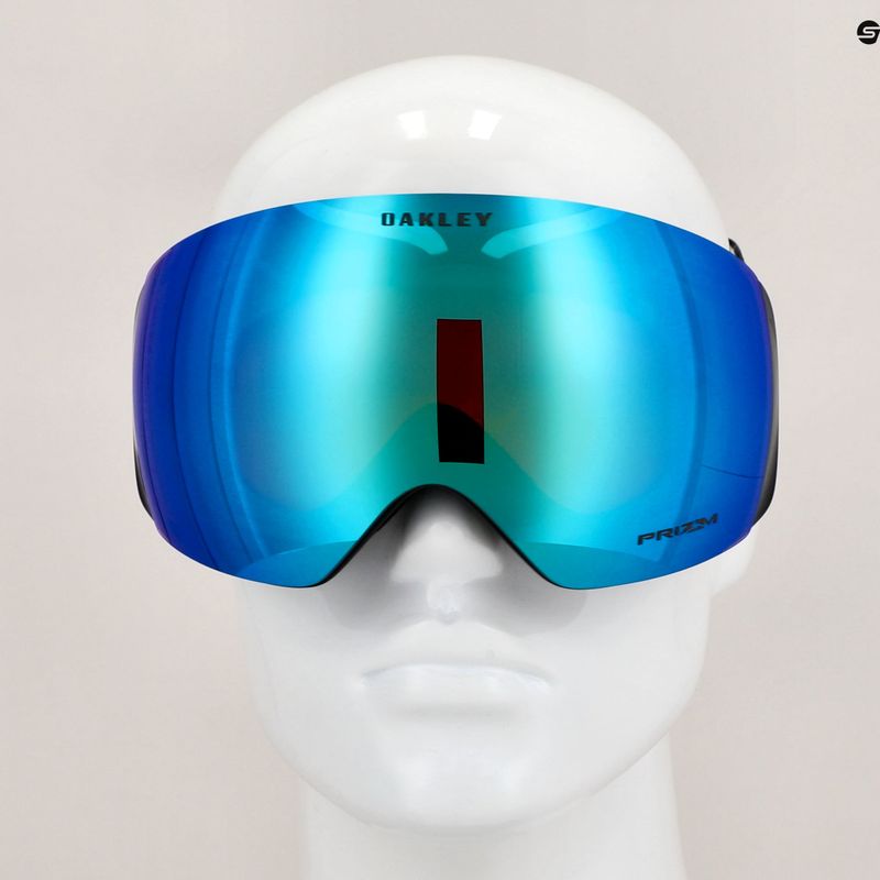 Oakley Flight Deck mattschwarz/prizm Argon Iridium Skibrille 10