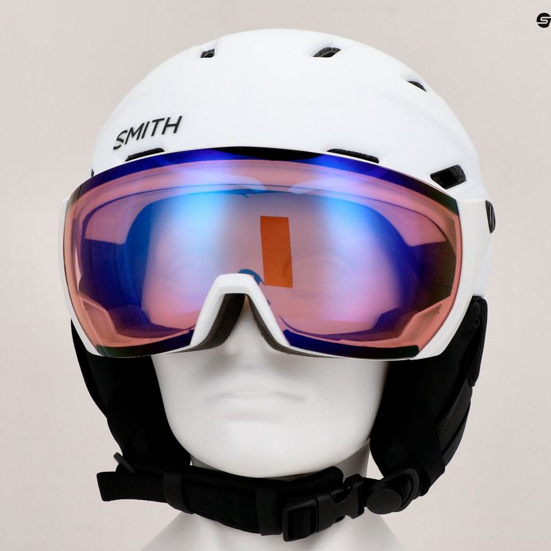 Smith Survey Skihelm S1-S2 weiß-rosa E00531 8