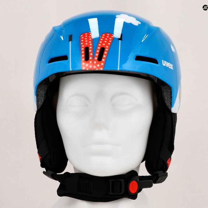UVEX Kinderskihelm Viti blau Bär 13