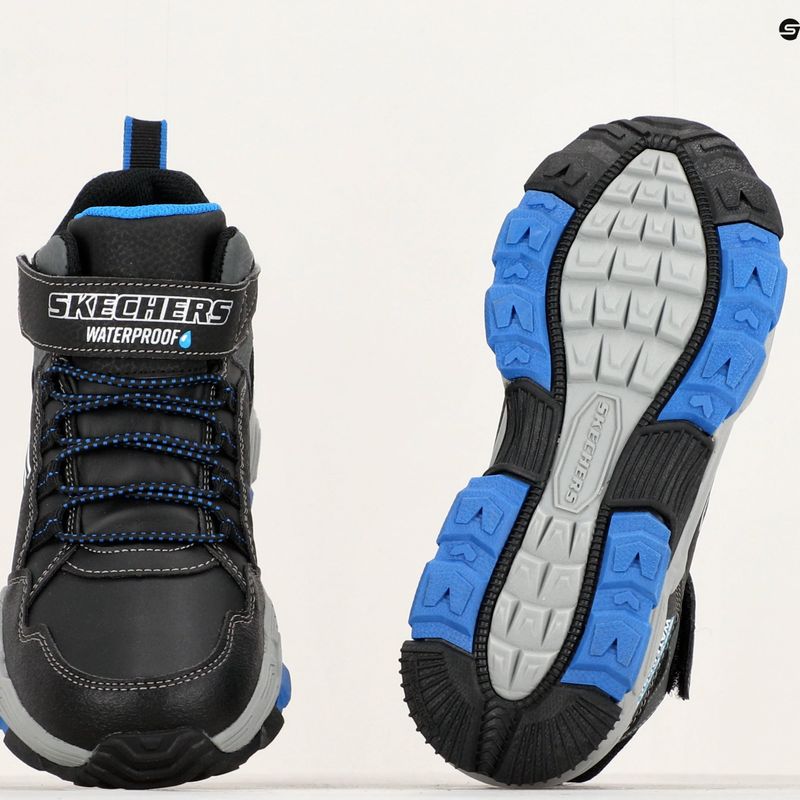 SKECHERS Kinder-Trekkingschuhe Drollix Venture Rush schwarz/royal 14