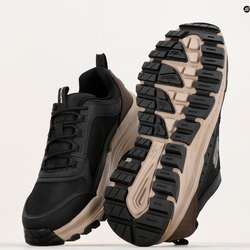 SKECHERS D'Lux Trekker Herren-Trekking-Schuhe schwarz/natur 14