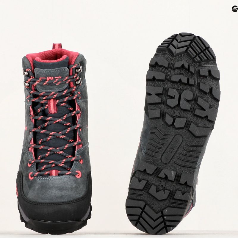 Damen-Trekkingstiefel CMP Alcor Mid Wp antrazit 15