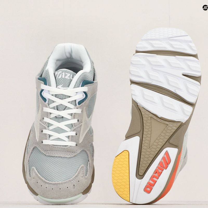 Mizuno Sky Medal S Schneeweiß/Steinblau/Poolblau Schuhe 9