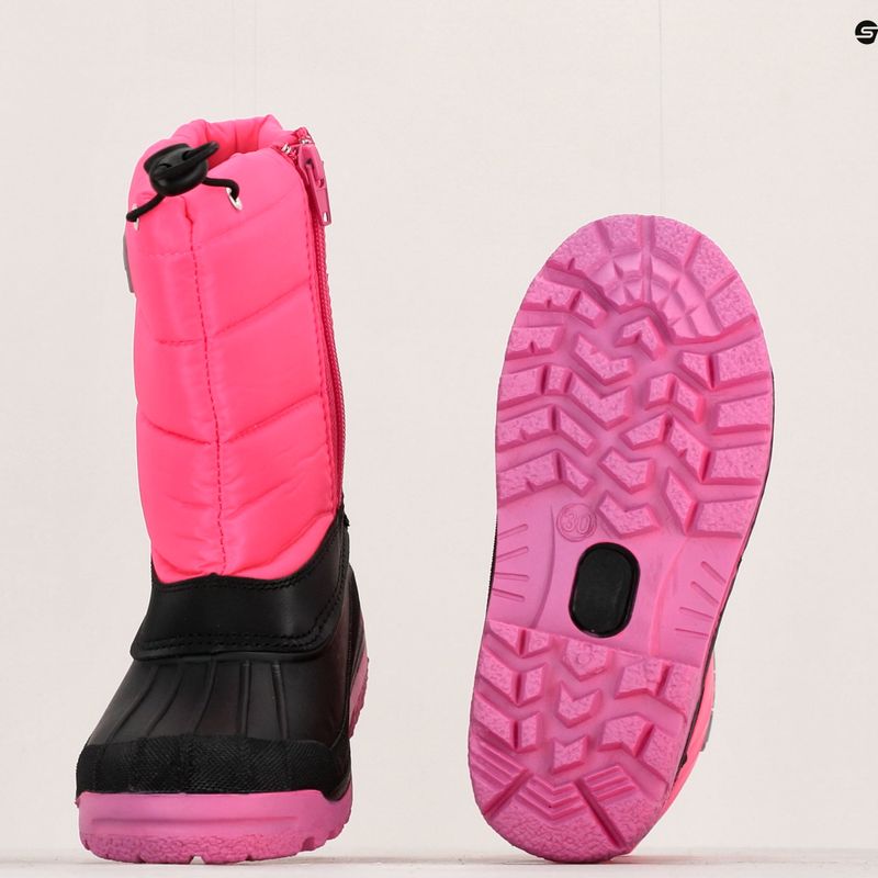 CMP Sneewy rosa/schwarz Junior Schneestiefel 3Q71294/C809 15