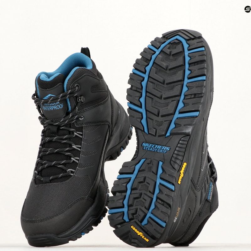 SKECHERS Arch Fit Dawson Raveno schwarz Herren-Trekkingschuhe 14