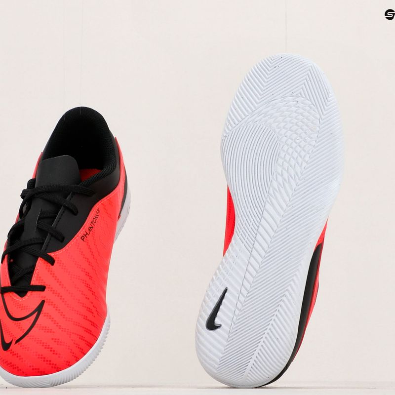 Kinder-Fußballschuhe Nike JR Phantom GX Club IC GS karminrot/schwarz/weiß 8