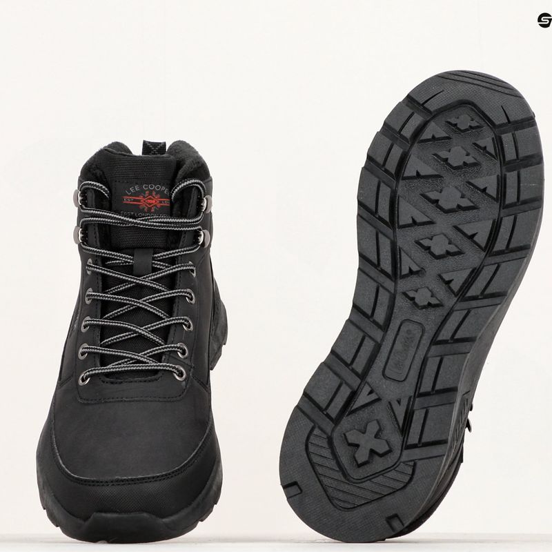 Lee Cooper Herrenschuhe LCJ-23-31-3048 schwarz 10