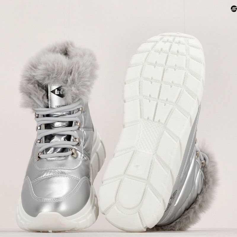 Lee Cooper Damen Schneestiefel LCJ-23-44-1954 silber 10