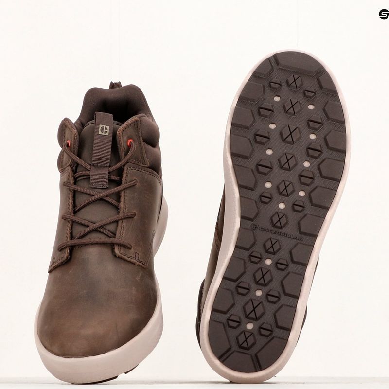 CATerpillar Proxy Hi hellbraune Stiefel 10