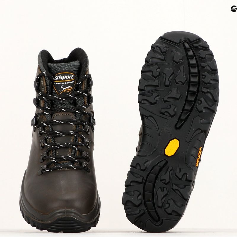 Herren-Trekking-Stiefel Grisport 10303D143G schwarz 10