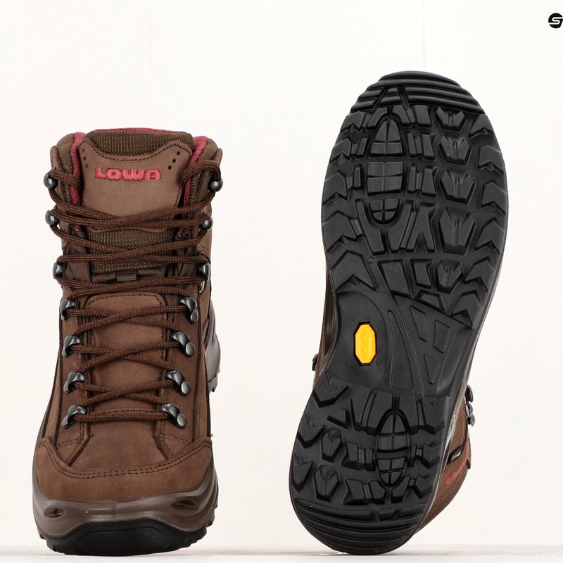 LOWA Renegade GTX Mid Espressostiefel 10